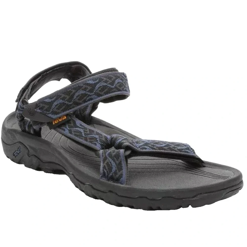 Teva Hurricane 4 Outdoor Sandals Blue Black Mens 8 Womens 9‎ UK 7 EU 40.5
